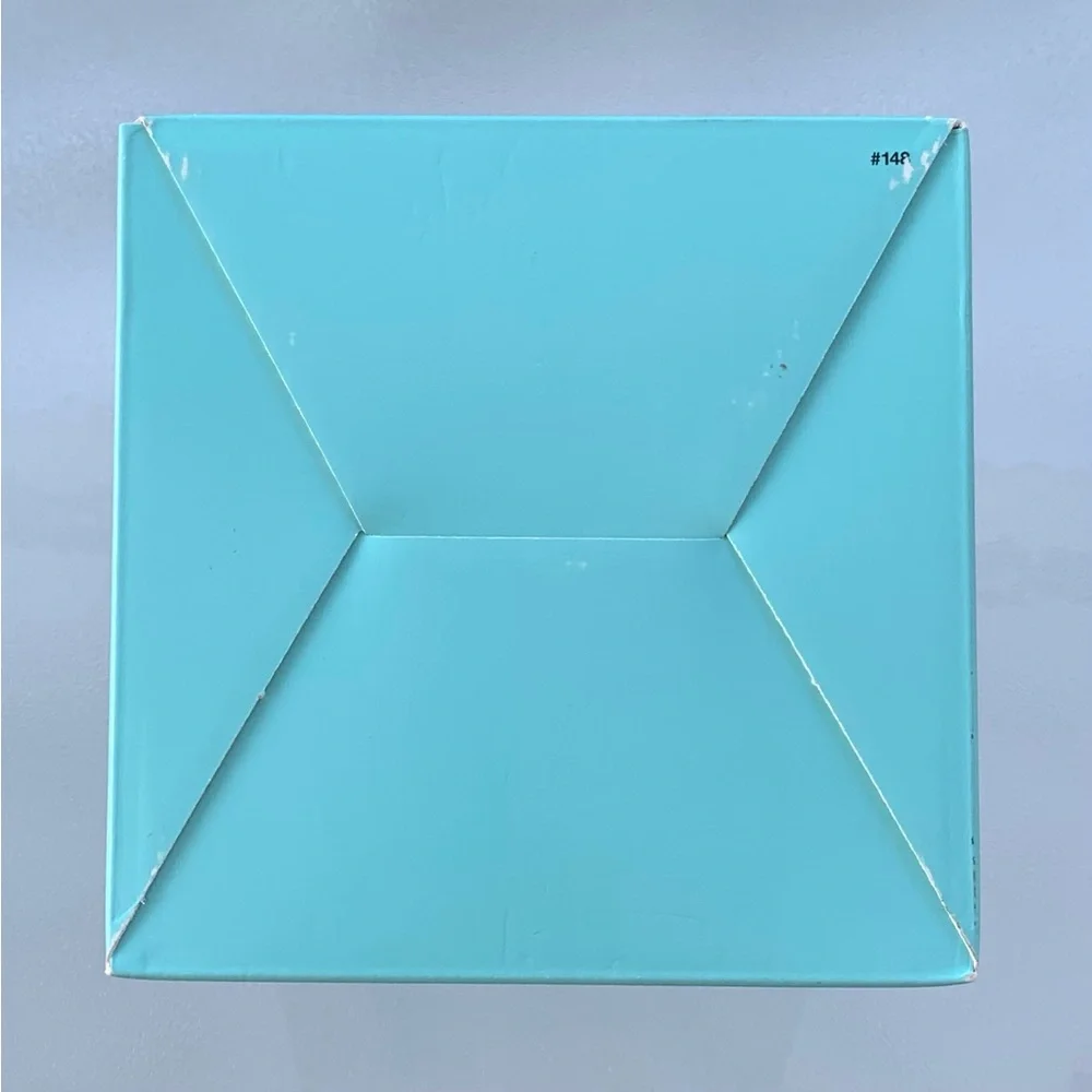 Tiffany & Co. Empty Cube Box No. 148 with Branded Tissue Paper
